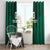 Custom Mexico Football Window Curtain El Tricolor Go Champions Aztec Pattern