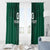 Custom Mexico Football Window Curtain El Tricolor Go Champions Aztec Pattern
