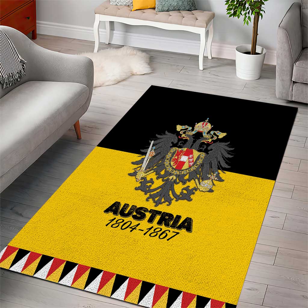 Austrian Empire 1804–1867 Area Rug Flag Style