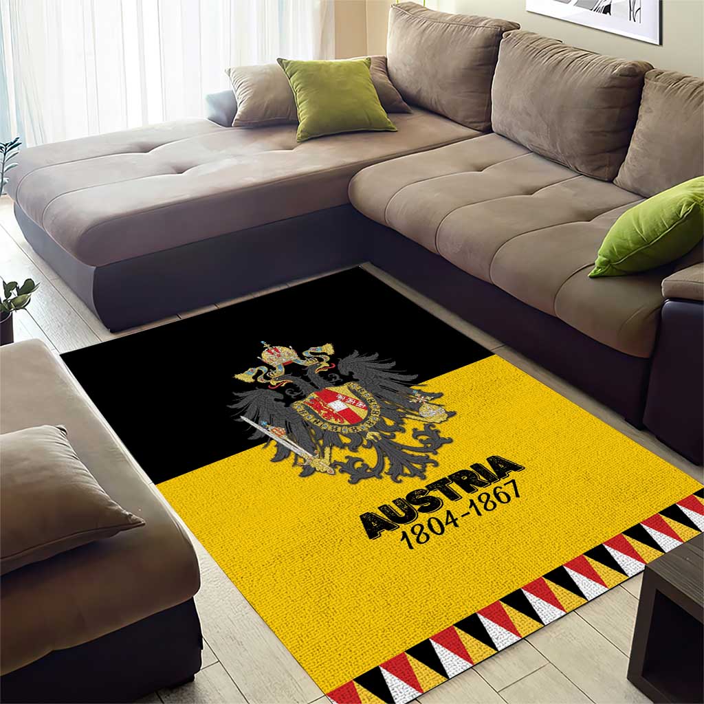 Austrian Empire 1804–1867 Area Rug Flag Style