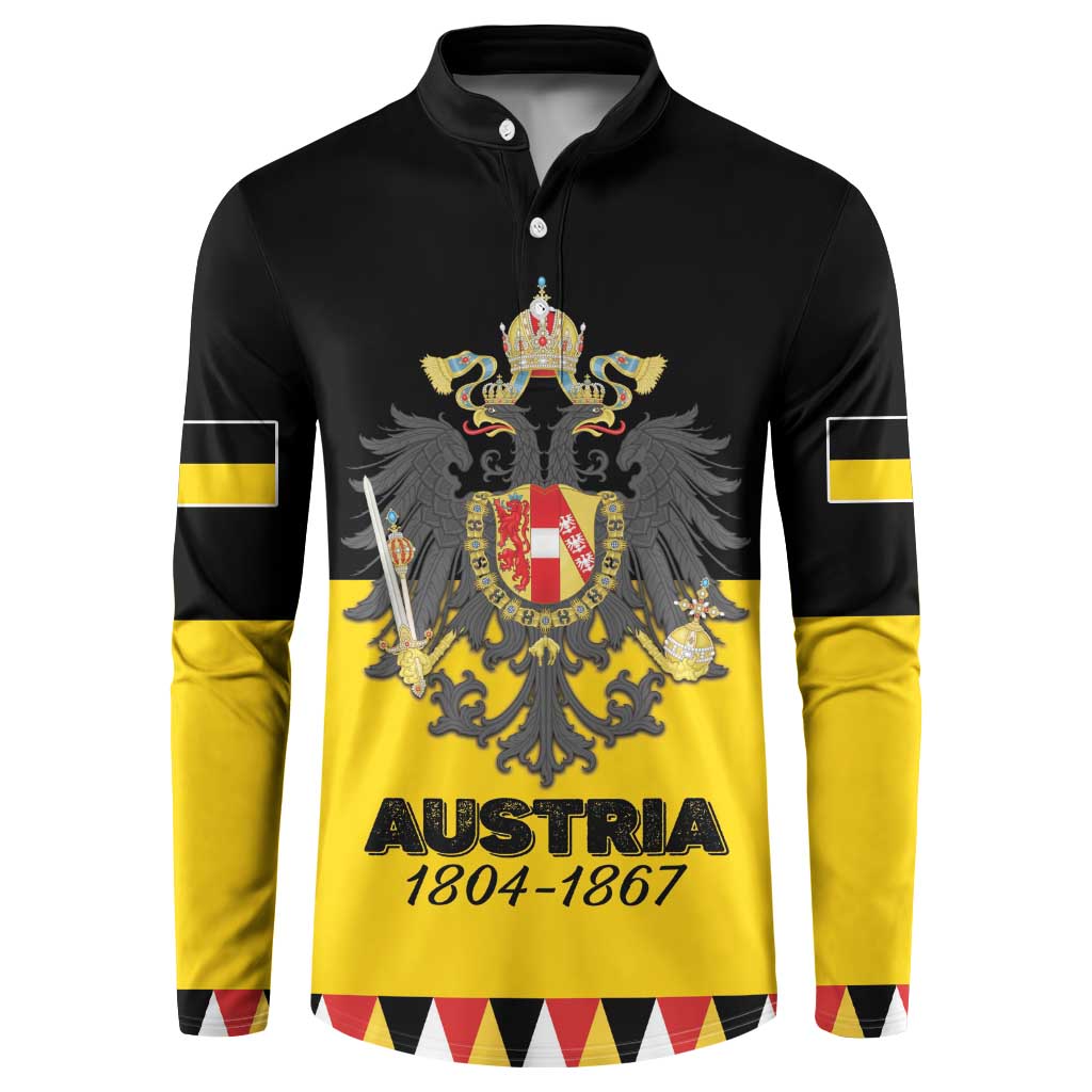 Austrian Empire 1804–1867 Button Sweatshirt Flag Style