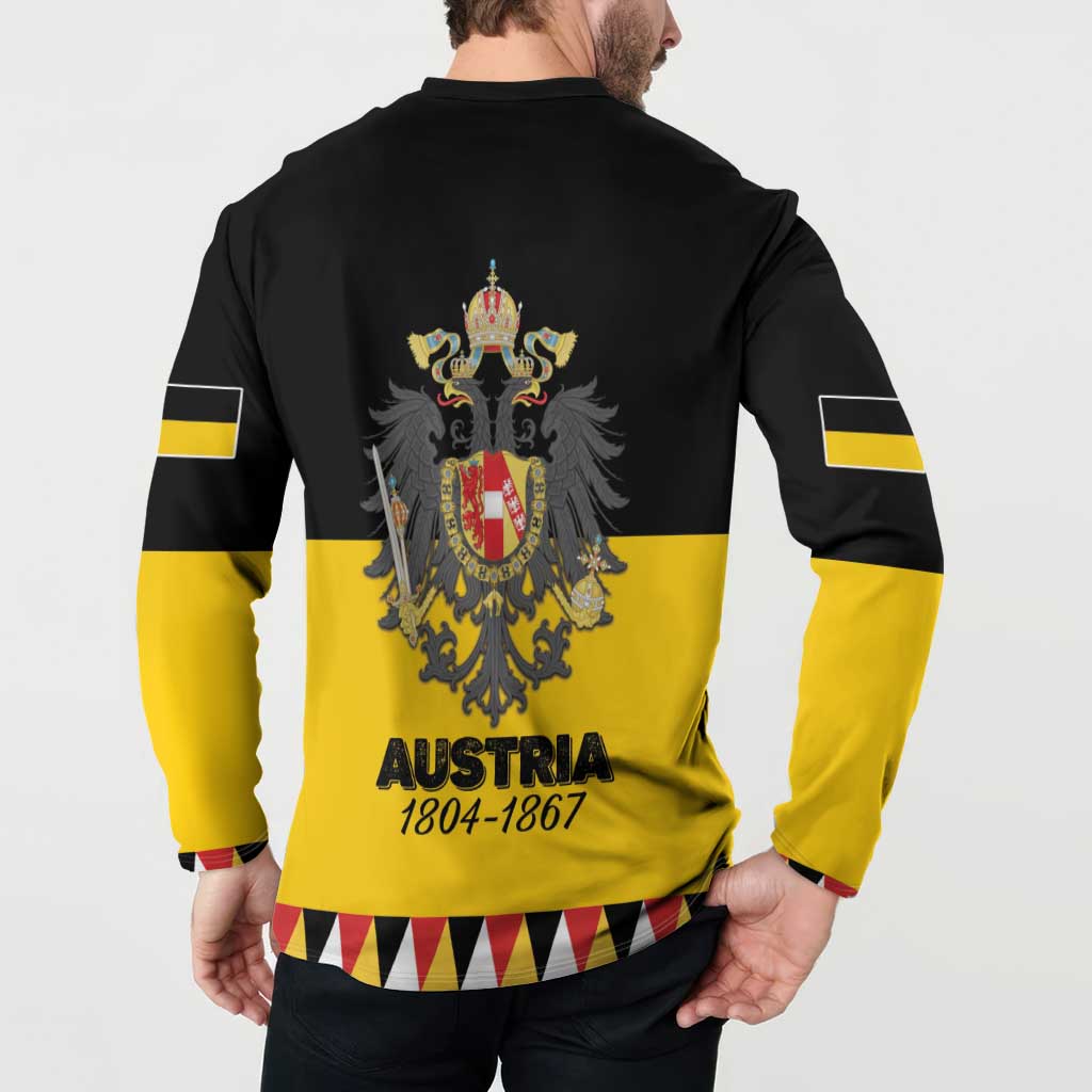 Austrian Empire 1804–1867 Button Sweatshirt Flag Style