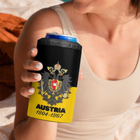 Austrian Empire 1804–1867 4 in 1 Can Cooler Tumbler Flag Style