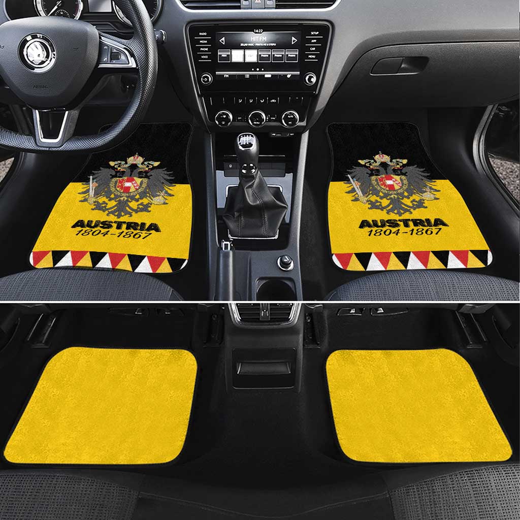 Austrian Empire 1804–1867 Car Mats Flag Style