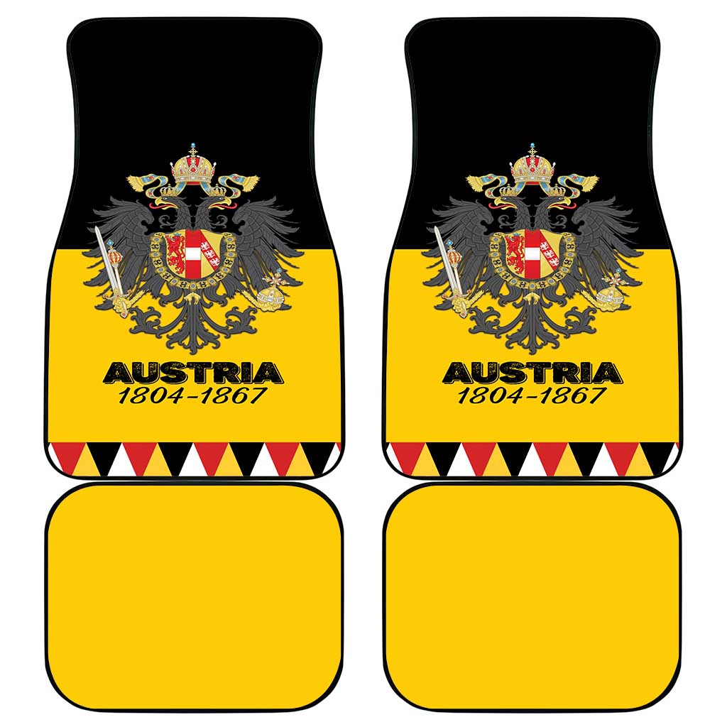 Austrian Empire 1804–1867 Car Mats Flag Style