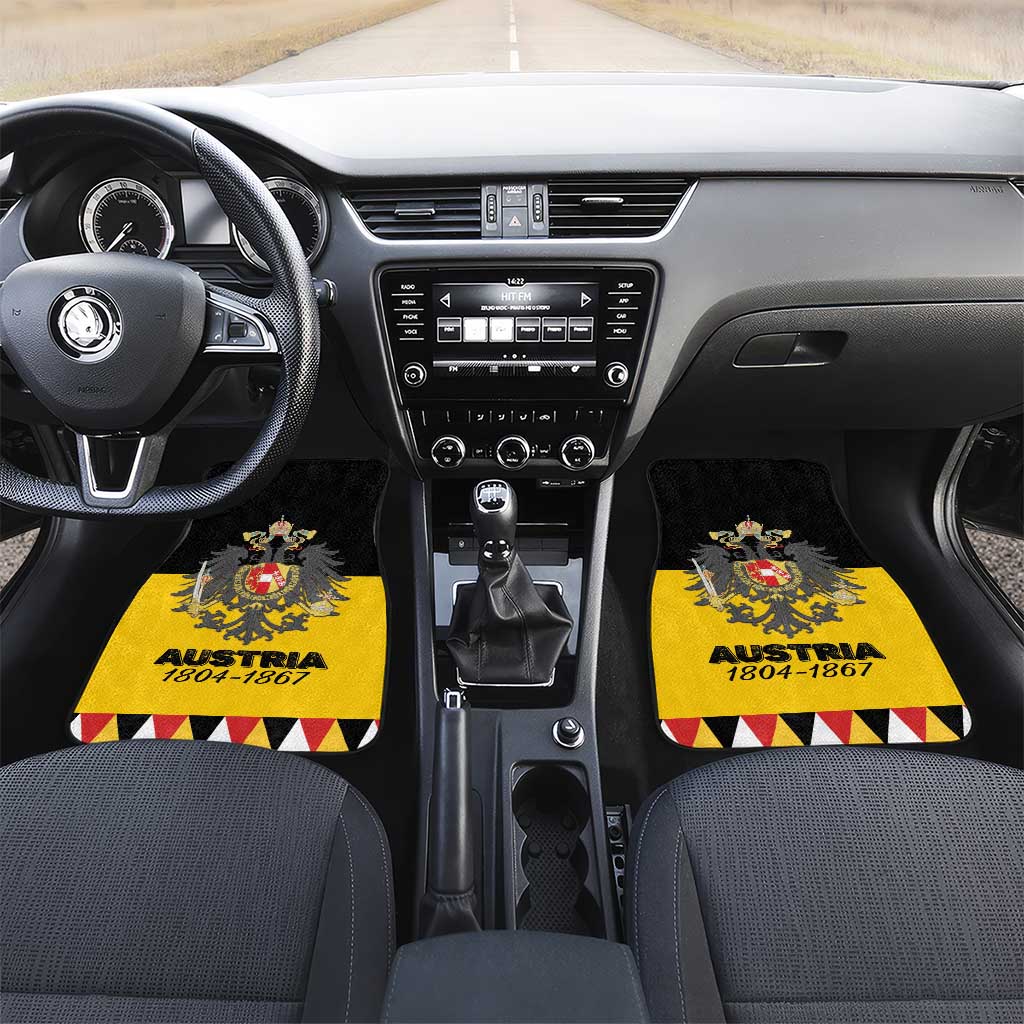Austrian Empire 1804–1867 Car Mats Flag Style