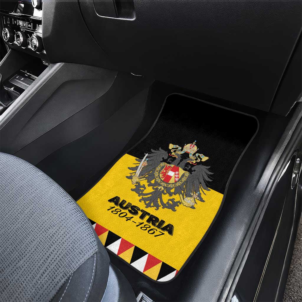 Austrian Empire 1804–1867 Car Mats Flag Style