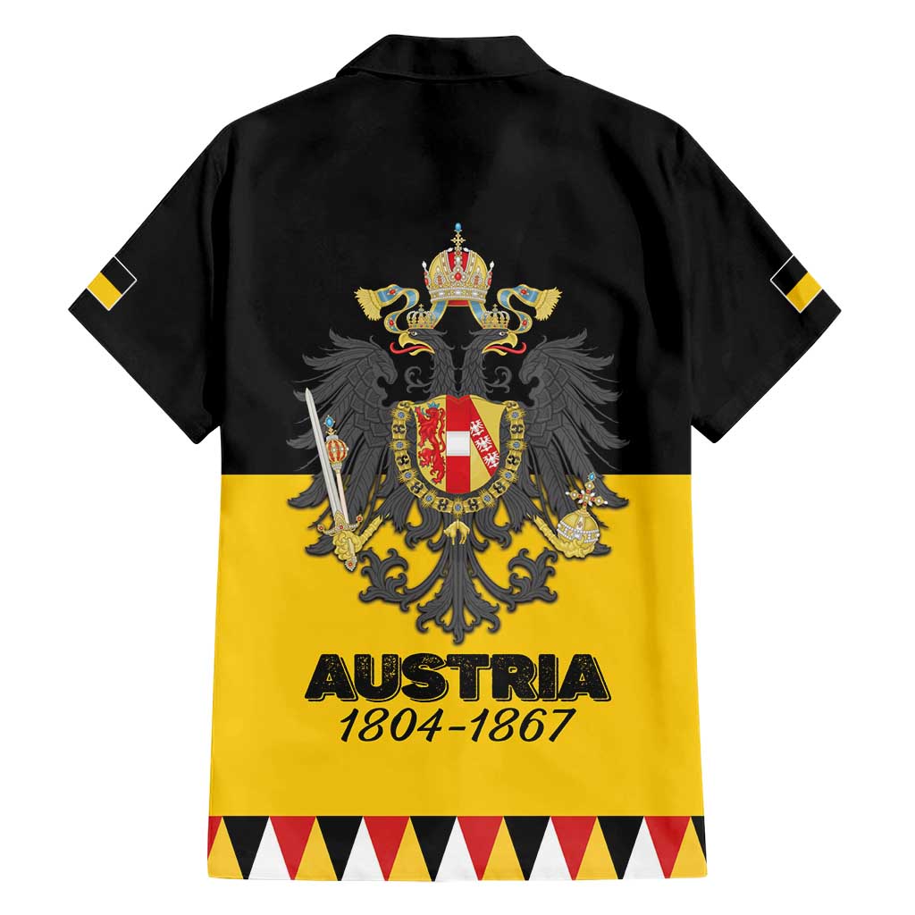 Austrian Empire 1804–1867 Family Matching Short Sleeve Bodycon Dress and Hawaiian Shirt Flag Style