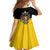 Austrian Empire 1804–1867 Family Matching Summer Maxi Dress and Hawaiian Shirt Flag Style