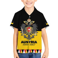 Austrian Empire 1804–1867 Family Matching Summer Maxi Dress and Hawaiian Shirt Flag Style