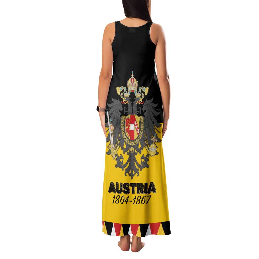 Austrian Empire 1804–1867 Family Matching Tank Maxi Dress and Hawaiian Shirt Flag Style