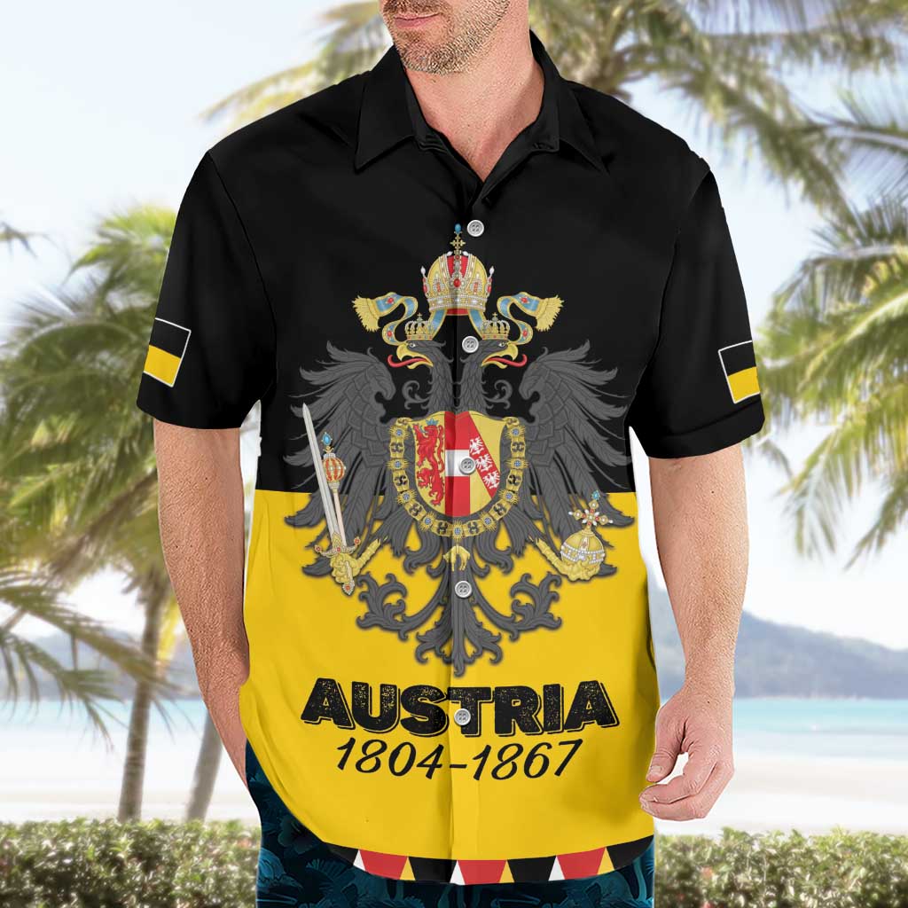 Austrian Empire 1804–1867 Hawaiian Shirt Flag Style