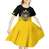 Austrian Empire 1804–1867 Kid Short Sleeve Dress Flag Style