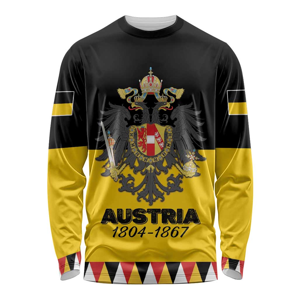 Austrian Empire 1804–1867 Long Sleeve Shirt Flag Style