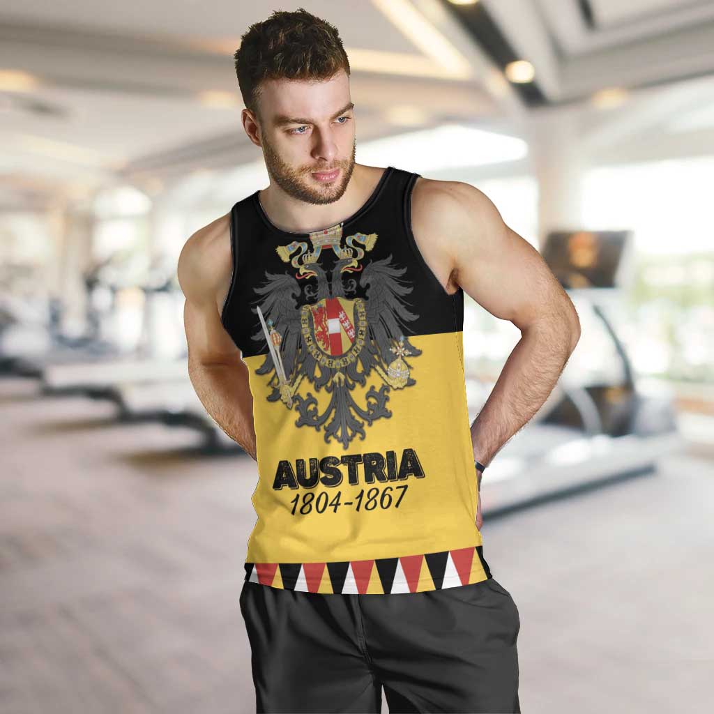 Austrian Empire 1804–1867 Men Tank Top Flag Style
