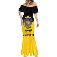 Austrian Empire 1804–1867 Mermaid Dress Flag Style