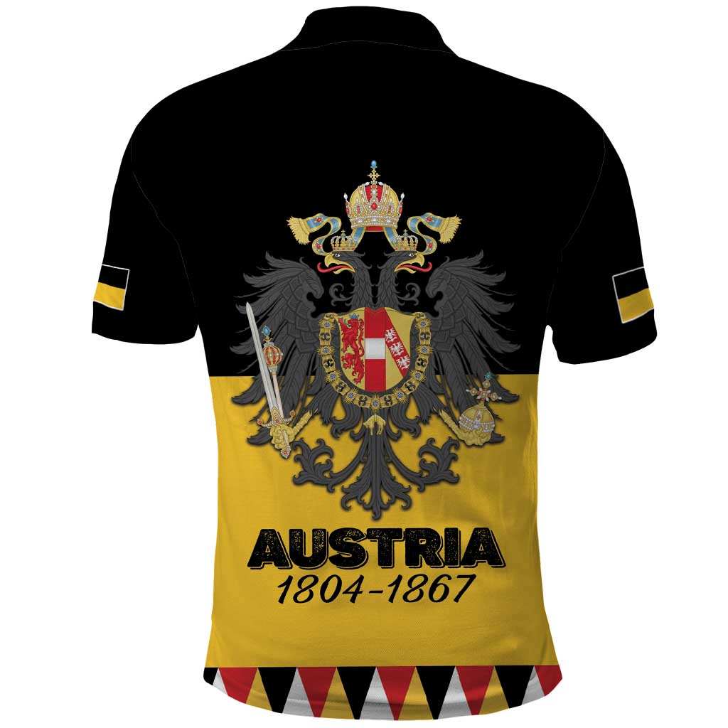 Austrian Empire 1804–1867 Polo Shirt Flag Style