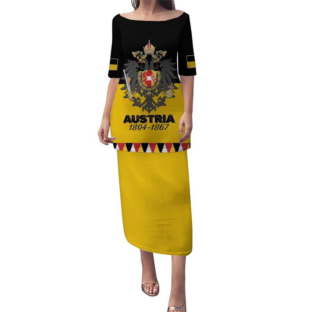 Austrian Empire 1804–1867 Puletasi Flag Style