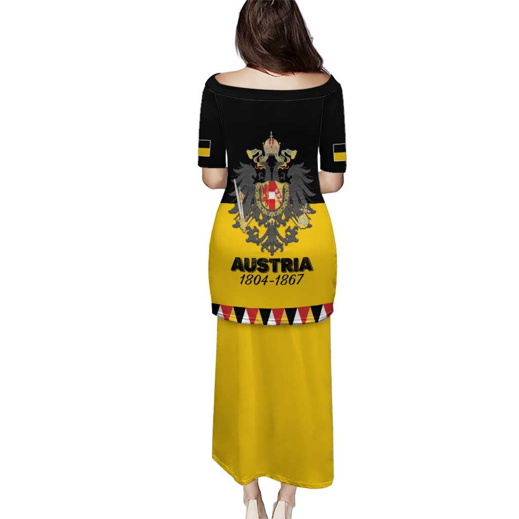 Austrian Empire 1804–1867 Puletasi Flag Style