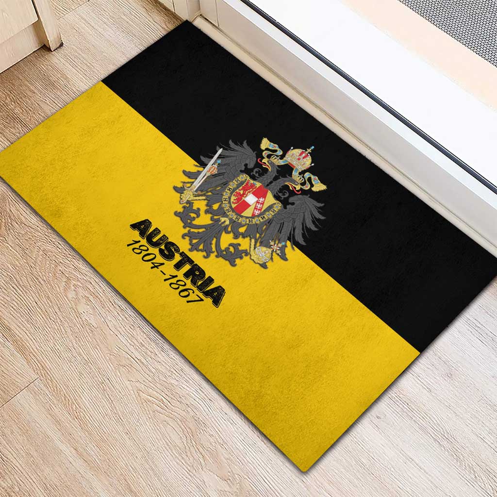 Austrian Empire 1804–1867 Rubber Doormat Flag Style