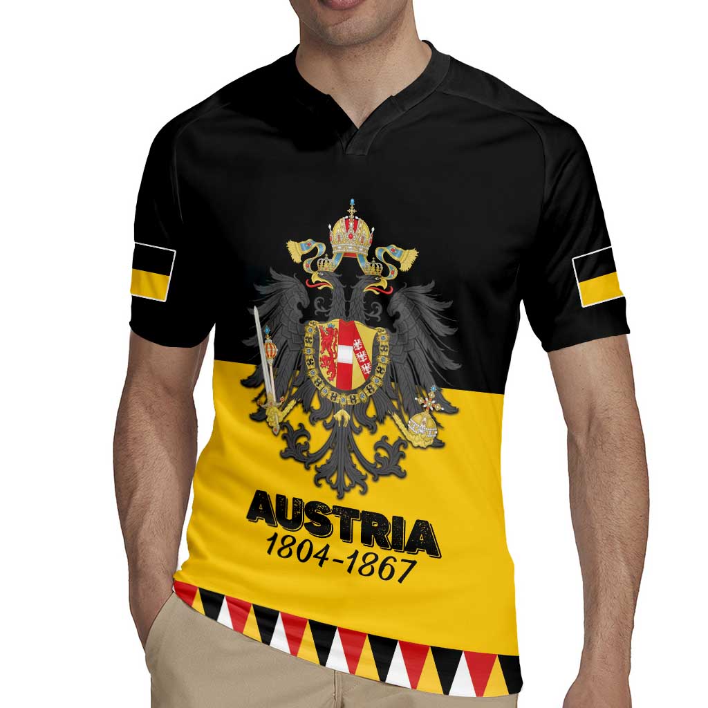 Austrian Empire 1804–1867 Rugby Jersey Flag Style