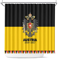 Austrian Empire 1804–1867 Shower Curtain Flag Style