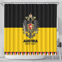 Austrian Empire 1804–1867 Shower Curtain Flag Style