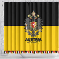 Austrian Empire 1804–1867 Shower Curtain Flag Style