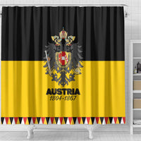 Austrian Empire 1804–1867 Shower Curtain Flag Style