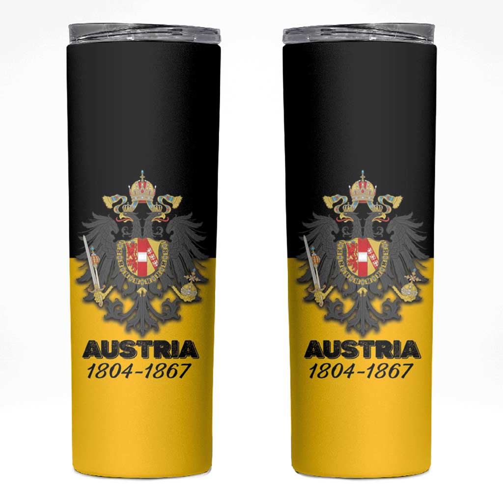 Austrian Empire 1804–1867 Skinny Tumbler Flag Style