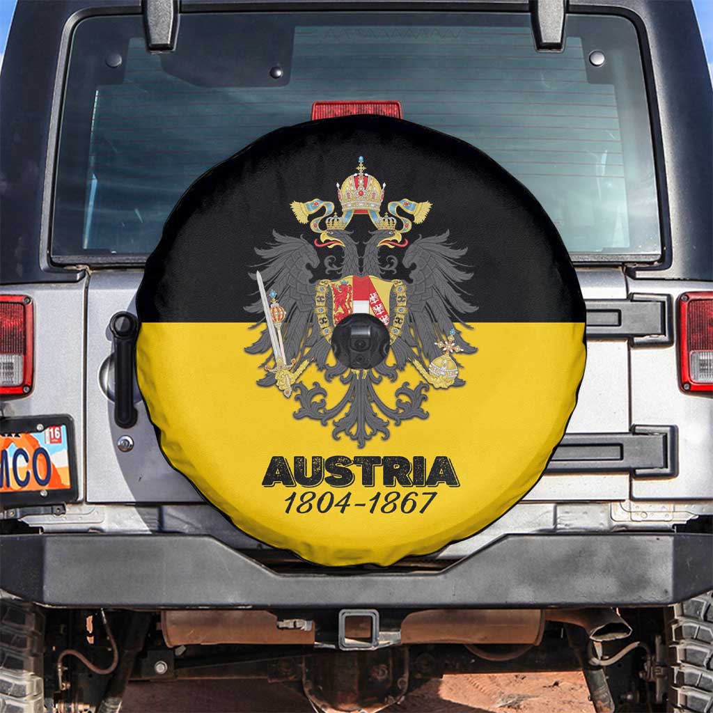 Austrian Empire 1804–1867 Spare Tire Cover Flag Style