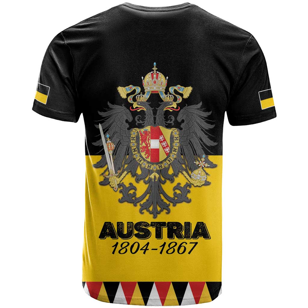 Austrian Empire 1804–1867 T Shirt Flag Style