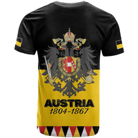 Austrian Empire 1804–1867 T Shirt Flag Style