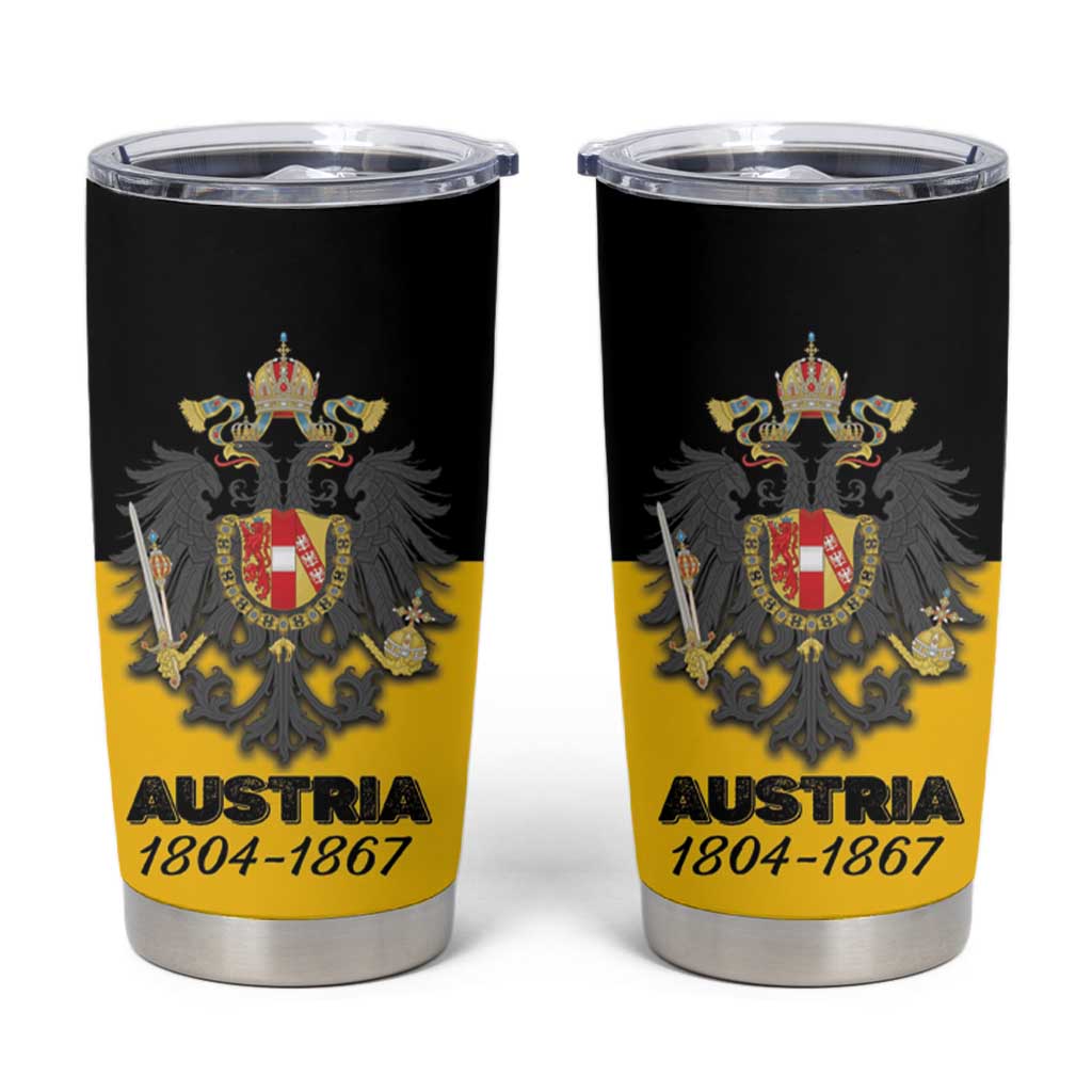 Austrian Empire 1804–1867 Tumbler Cup Flag Style