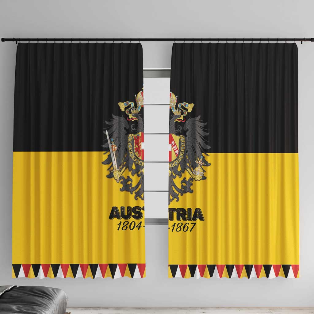 Austrian Empire 1804–1867 Window Curtain Flag Style
