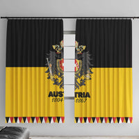 Austrian Empire 1804–1867 Window Curtain Flag Style