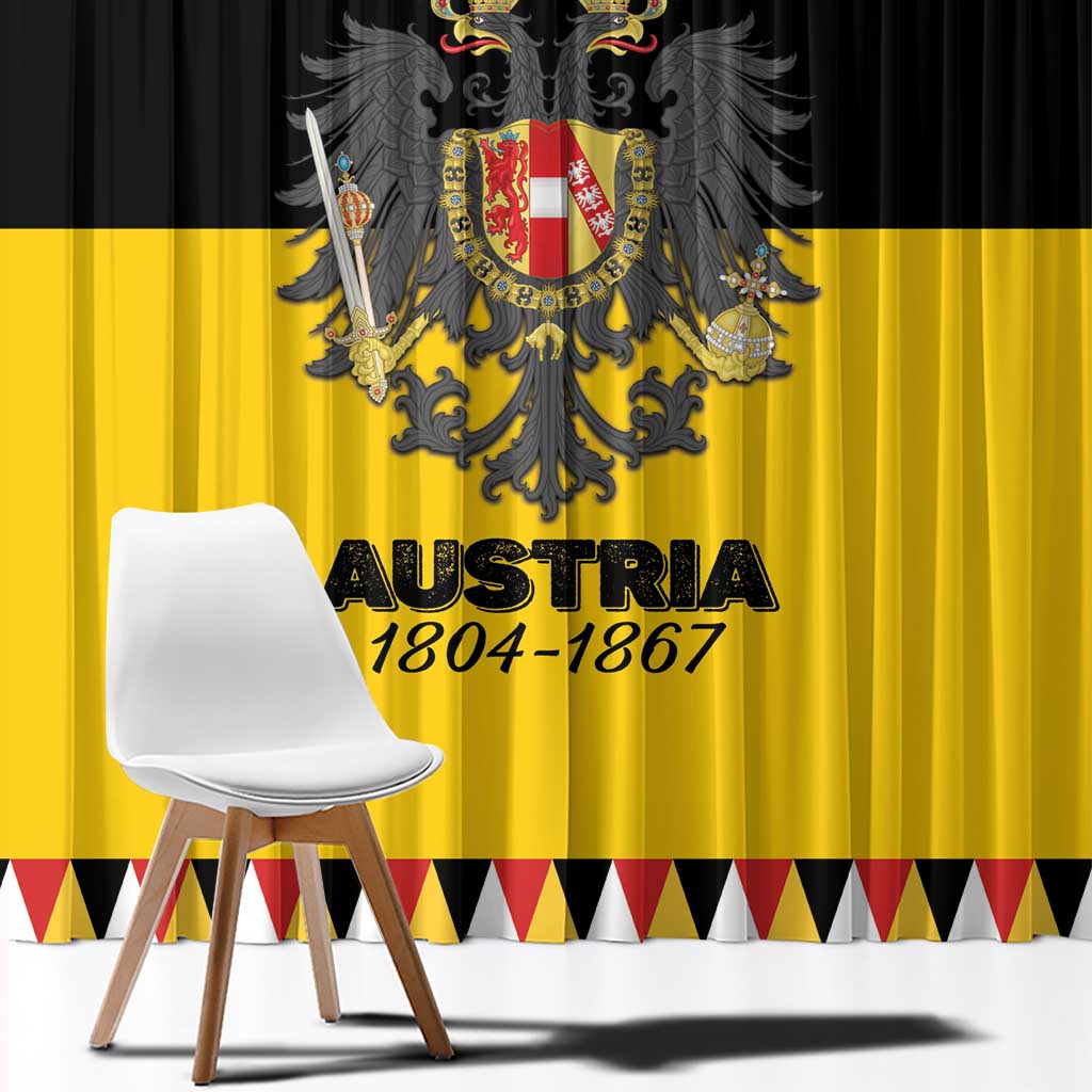 Austrian Empire 1804–1867 Window Curtain Flag Style