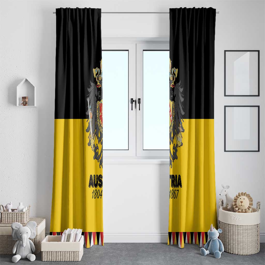 Austrian Empire 1804–1867 Window Curtain Flag Style