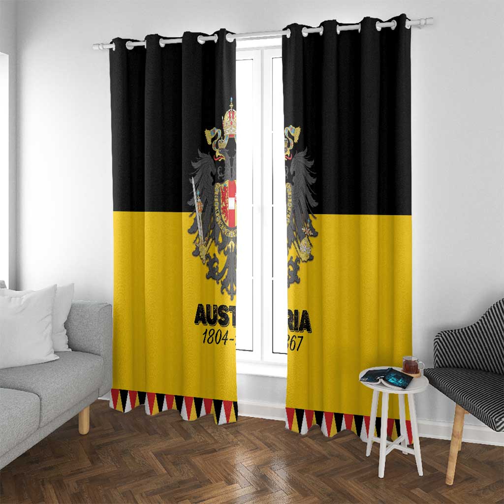 Austrian Empire 1804–1867 Window Curtain Flag Style