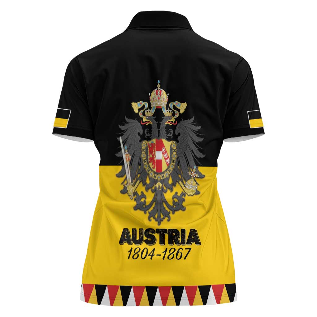 Austrian Empire 1804–1867 Women Polo Shirt Flag Style