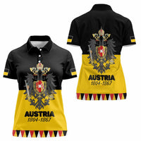 Austrian Empire 1804–1867 Women Polo Shirt Flag Style