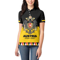 Austrian Empire 1804–1867 Women Polo Shirt Flag Style