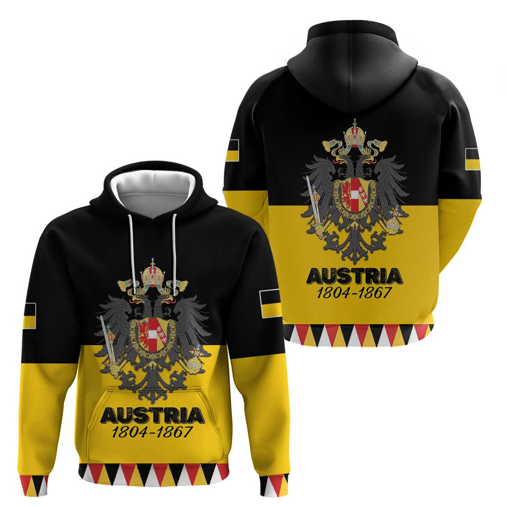 Austrian Empire 1804–1867 Zip Hoodie Flag Style