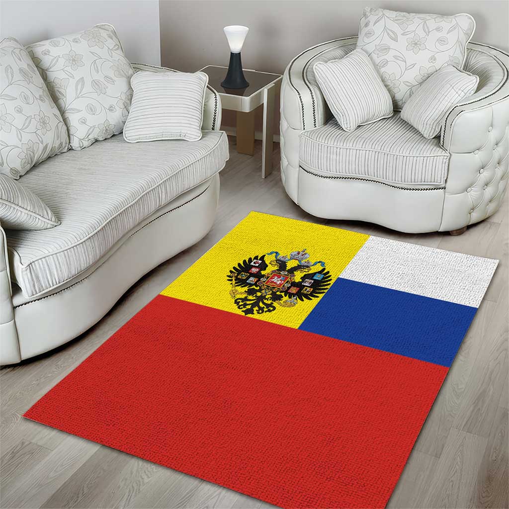 Russian Empire 1721–1917 Area Rug Flag Style