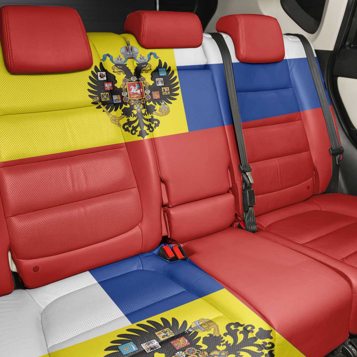 Russian Empire 1721–1917 Back Car Seat Cover Flag Style