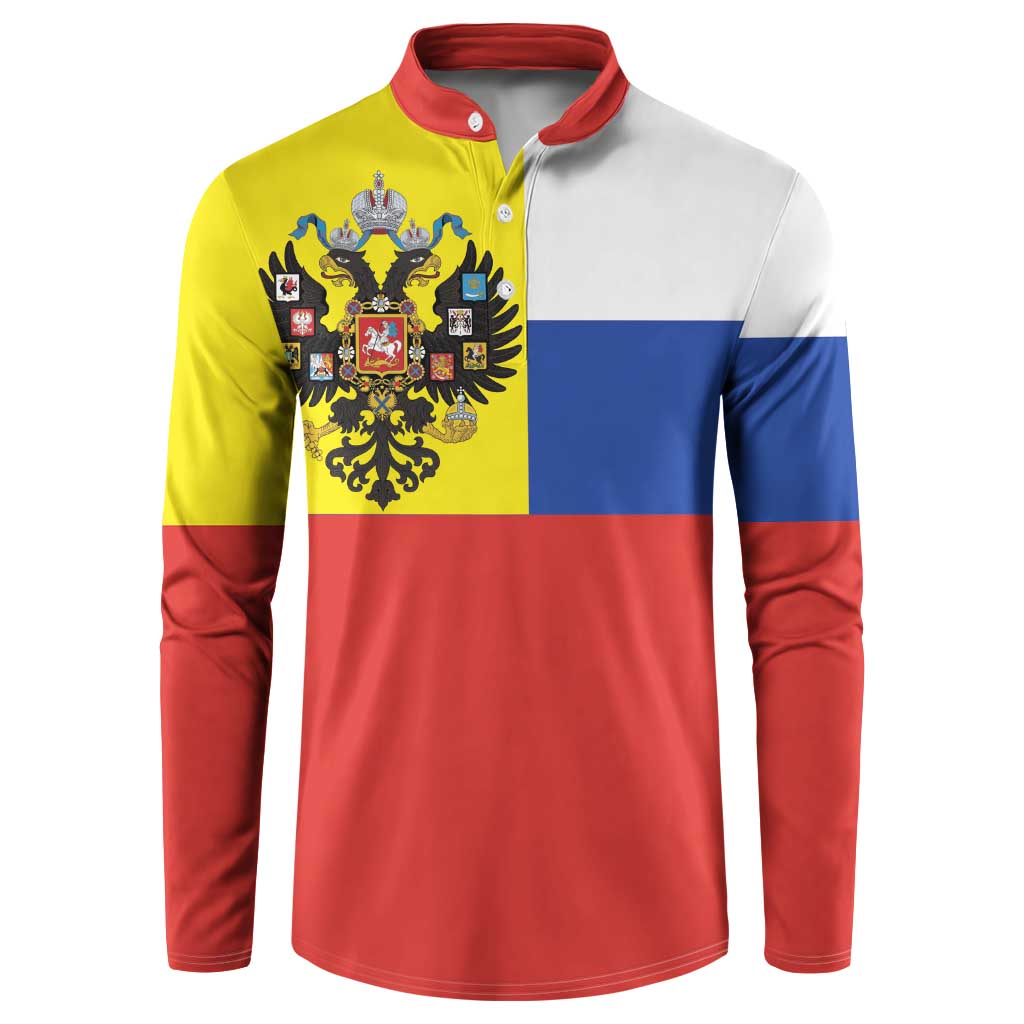 Russian Empire 1721–1917 Button Sweatshirt Flag Style