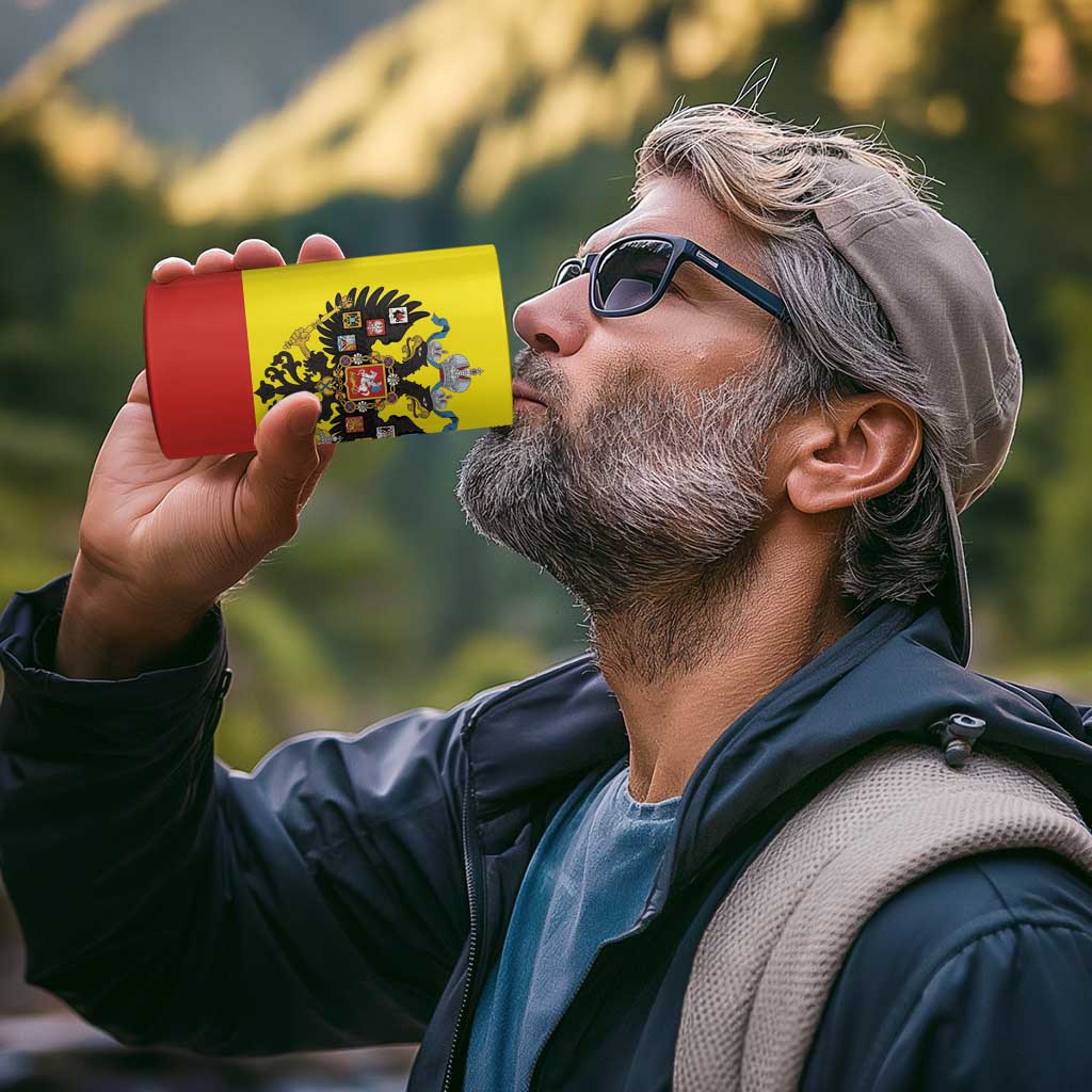 Russian Empire 1721–1917 4 in 1 Can Cooler Tumbler Flag Style