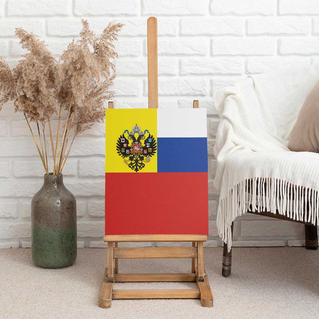 Russian Empire 1721–1917 Canvas Wall Art Flag Style