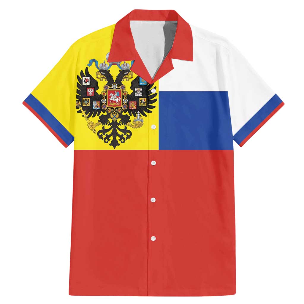 Russian Empire 1721–1917 Family Matching Mermaid Dress and Hawaiian Shirt Flag Style