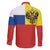 Russian Empire 1721–1917 Family Matching Off Shoulder Short Dress and Hawaiian Shirt Flag Style